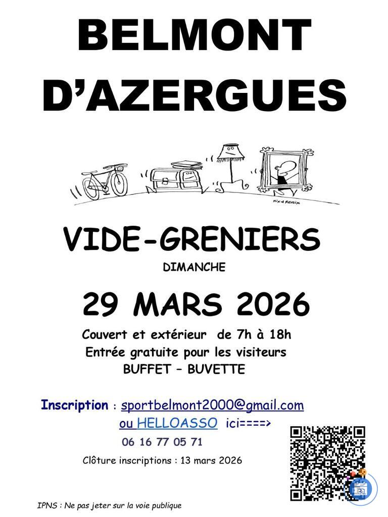 Image Vide Greniers SB2000 Belmont d'Azergues (photo 1)