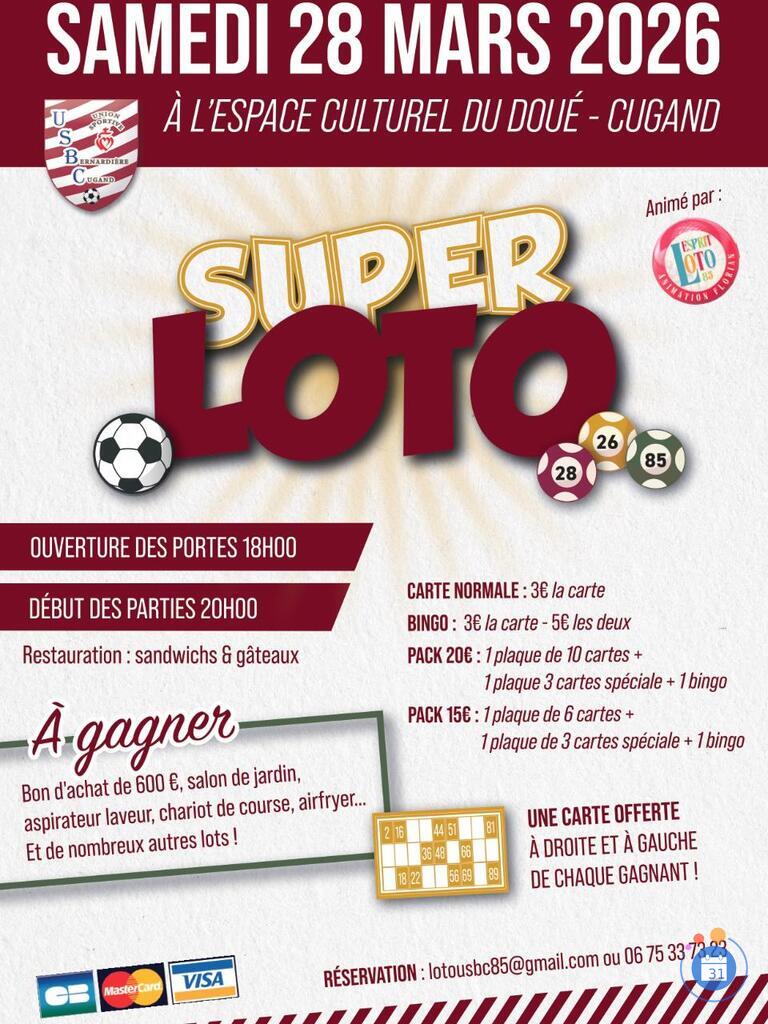 Image Super loto organiser par le USBC Animation Florian (photo 1)