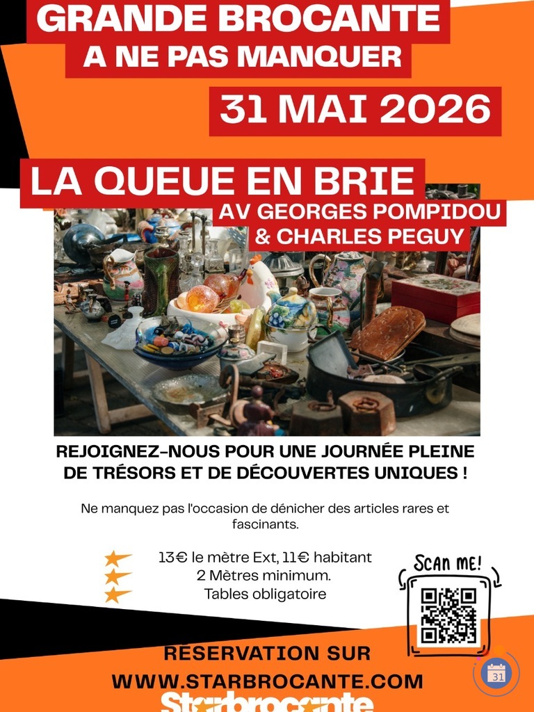 Image Grande Brocante annuelle de La Queue en Brie (photo 1)