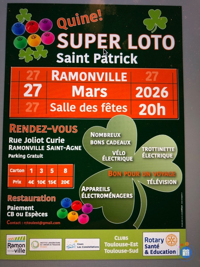 Image Loto de la Saint Patrick (photo 1)
