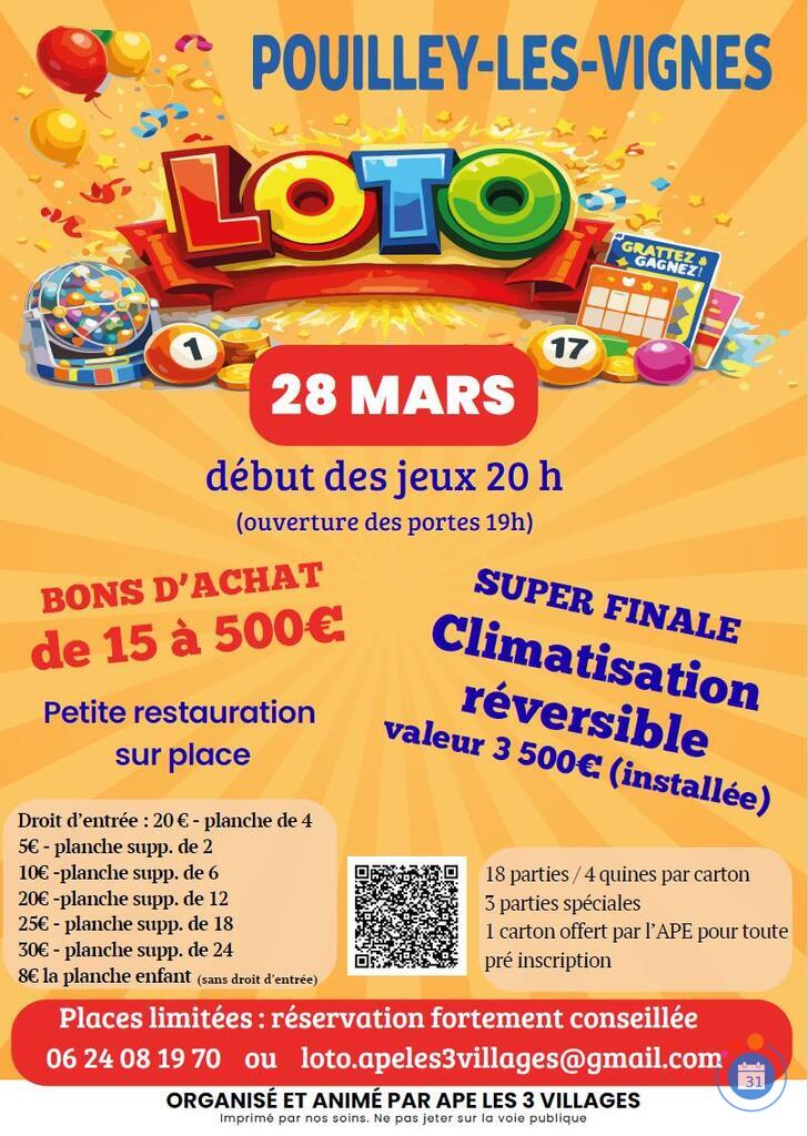 Image Loto APE les 3 villages (photo 1)