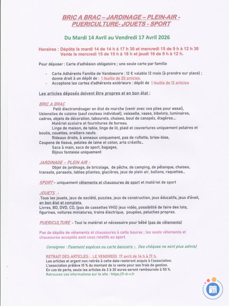 Image Bric à brac - Jardinage - Jouets - Puériculture - Sport (photo 1)