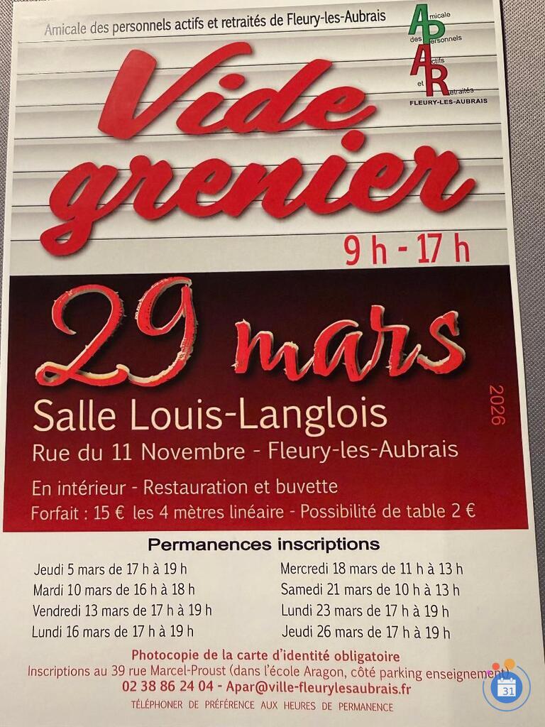 Image Vide grenier en intérieur (photo 1)