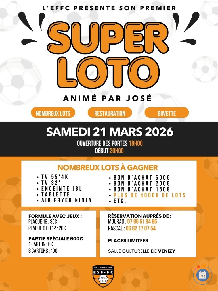 Image Super Loto - club de foot EFFC (photo 1)
