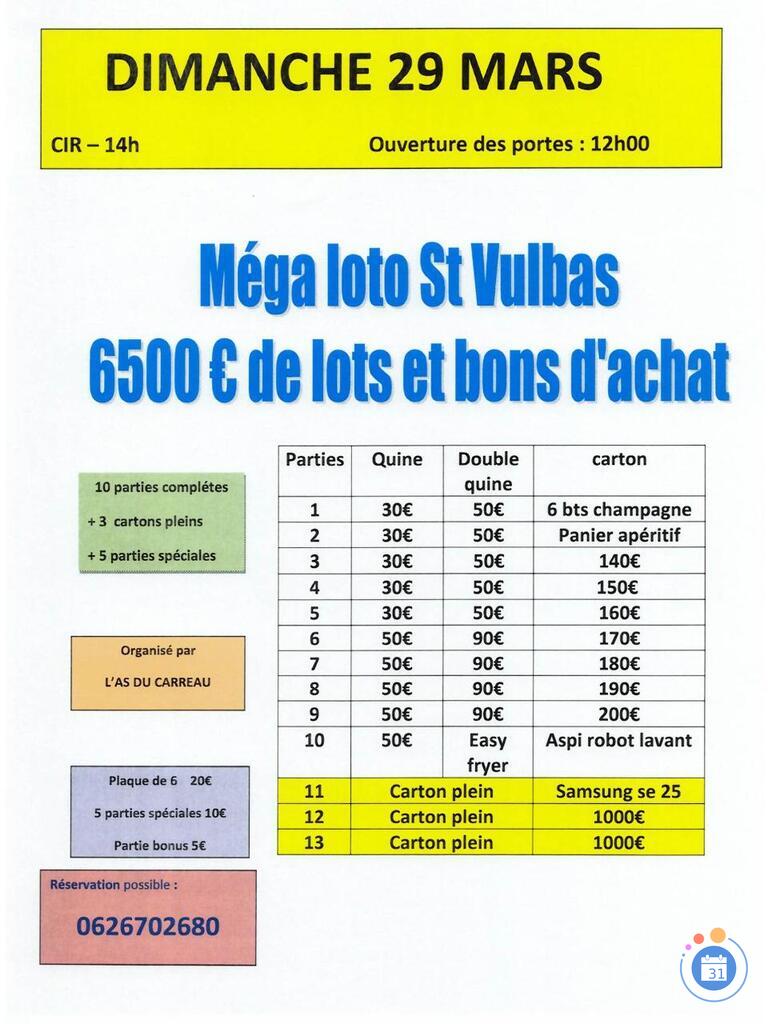 Image méga loto (photo 1)