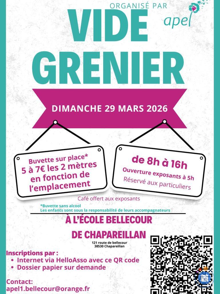 Image Vide grenier de l'APEL Bellecour (photo 1)