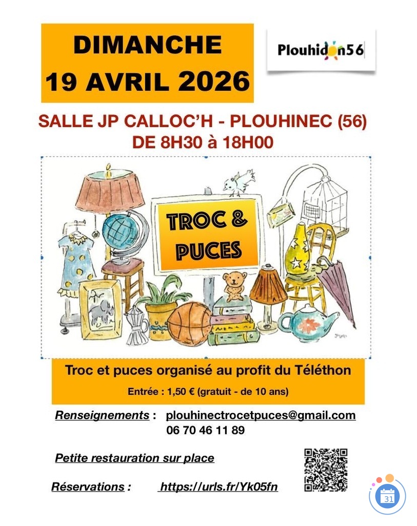 Image Vide grenier PLOUHINEC 56 (photo 1)