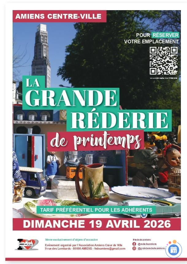 Image Grande réderie de printemps - Centre ville Amiens (photo 1)