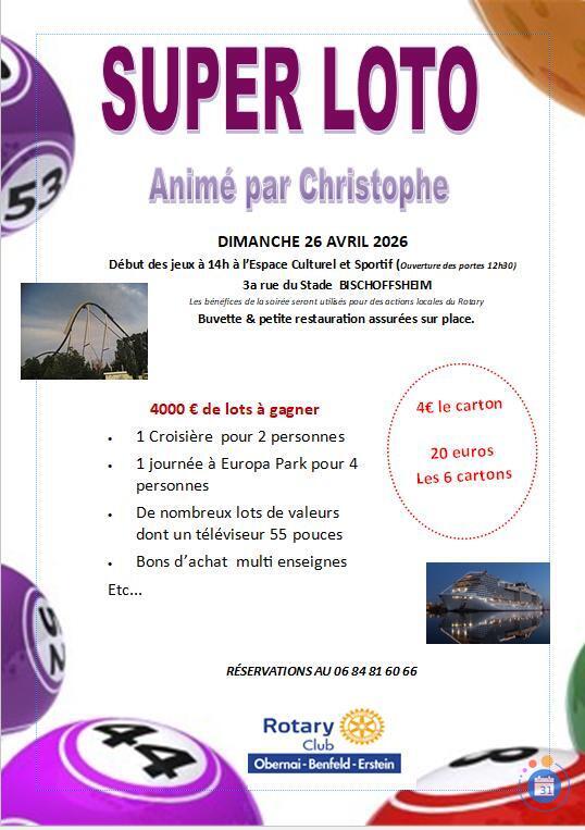Image Loto rotary obernai-benfeld-erstein animé par Christophe (photo 1)