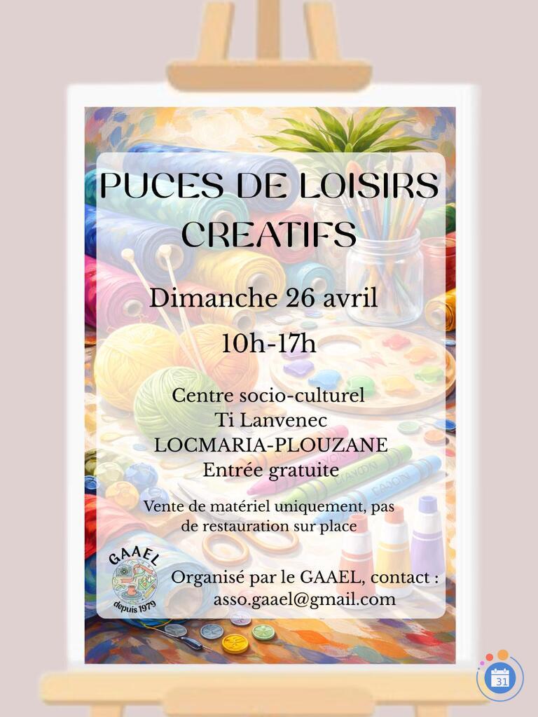 Image Puces de loisirs créatifs (photo 1)