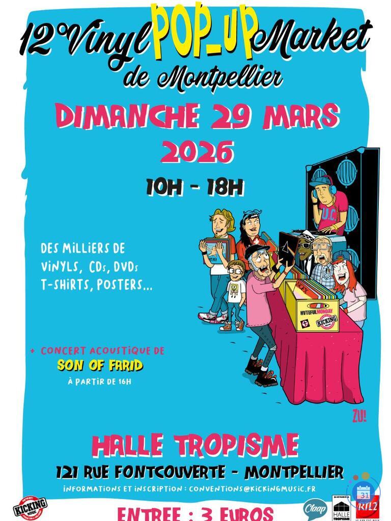 Image 12ème Vinyl Pop-Up Market de Montpellier (photo 1)