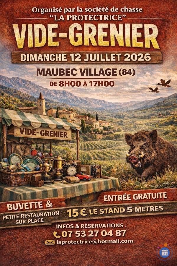 Image Grand vide grenier de maubec (photo 1)