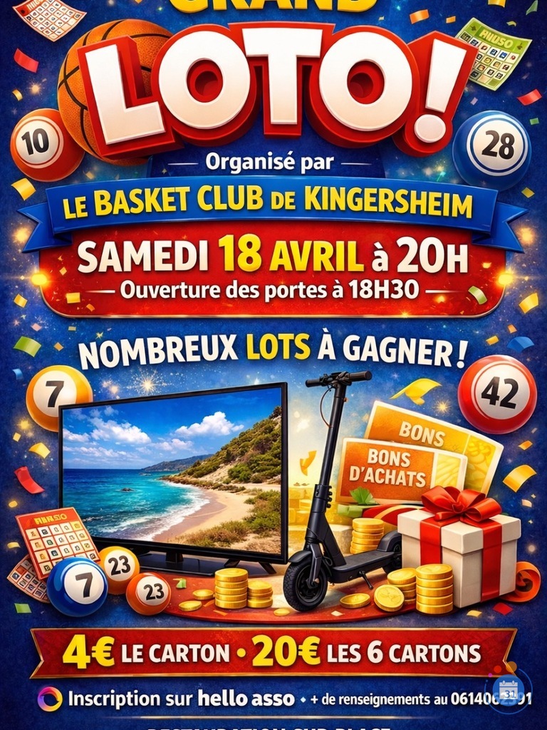 Image Grand Loto du BC Kingersheim (photo 1)