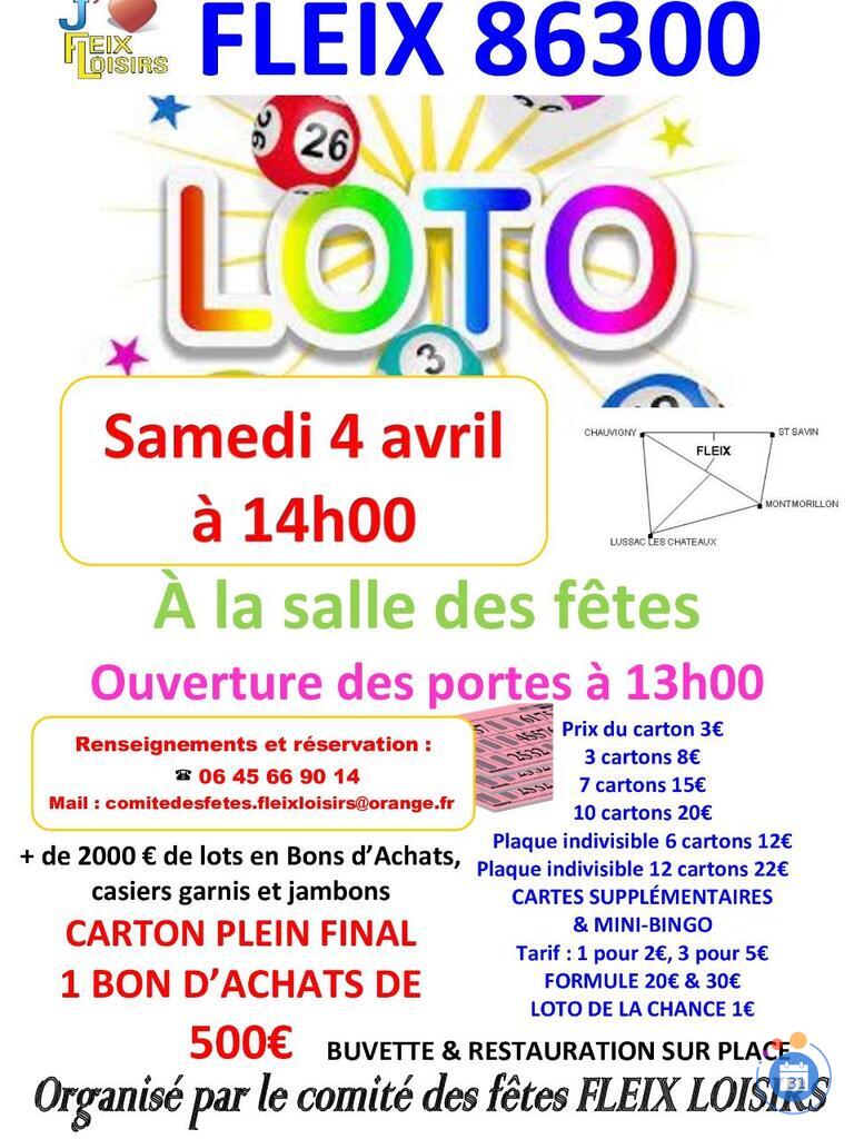 Image Loto du comité des fêtes fleix loisirs (photo 1)