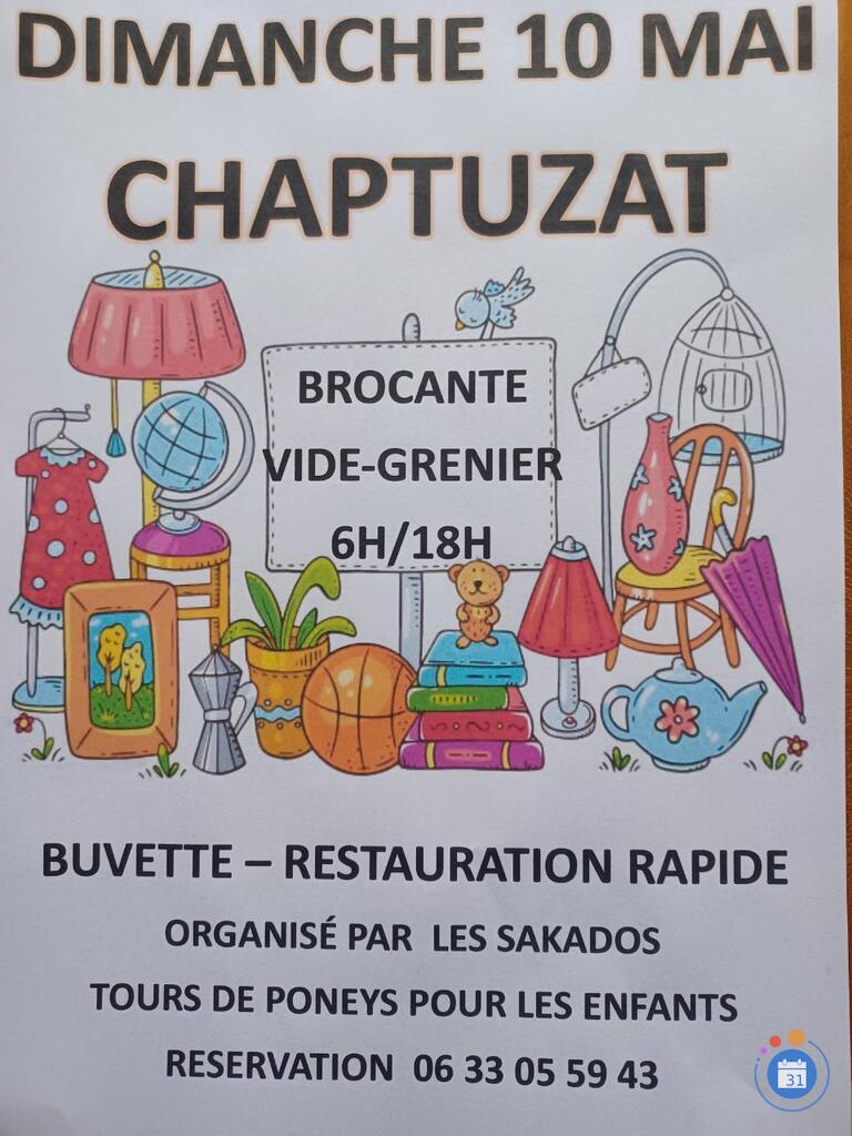 Image Brocante - vide grenier LE 10 MAI 2026 (photo 1)
