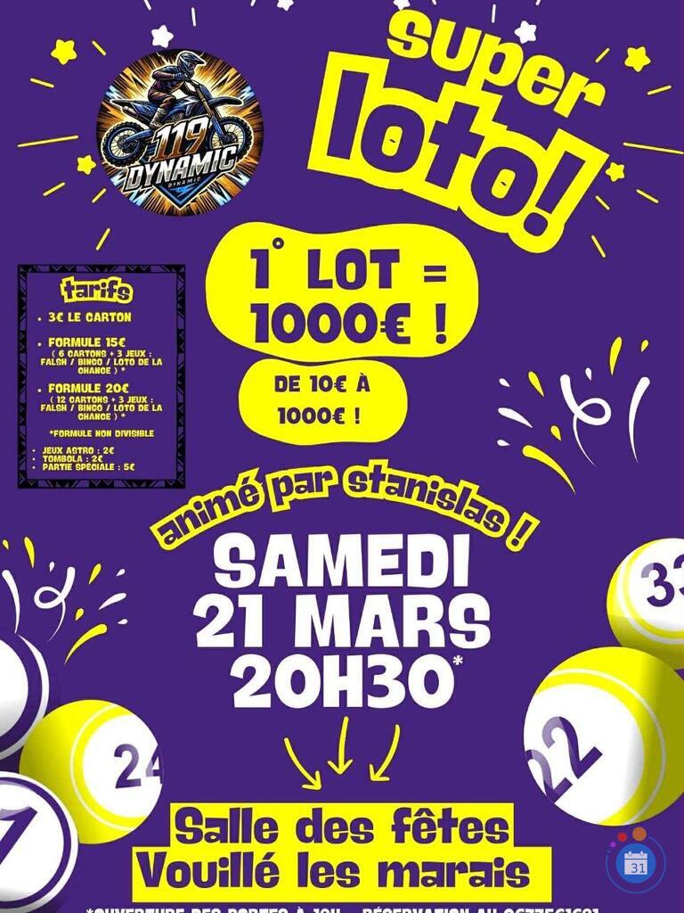 Image Soirée animation loto avec packs. (photo 1)