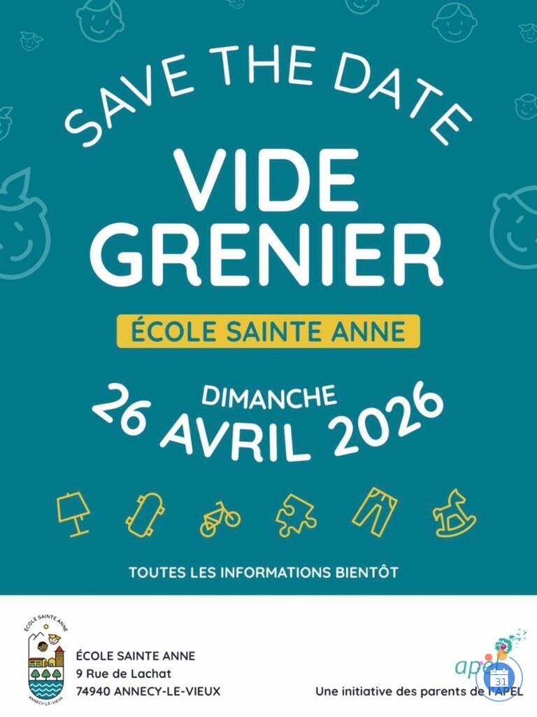 Image vide-grenier école Ste Anne (photo 1)