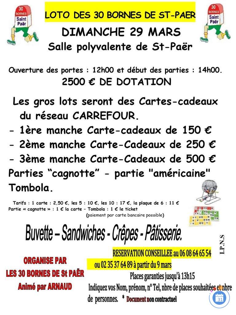 Image Loto des 30 bornes de st-paër (photo 1)