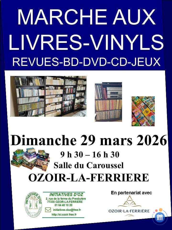Image 12ème Marché aux livres et vinyles... (photo 1)