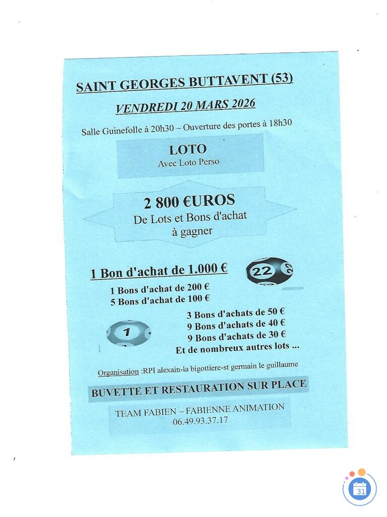 Image LOTO avec loto perso (photo 1)
