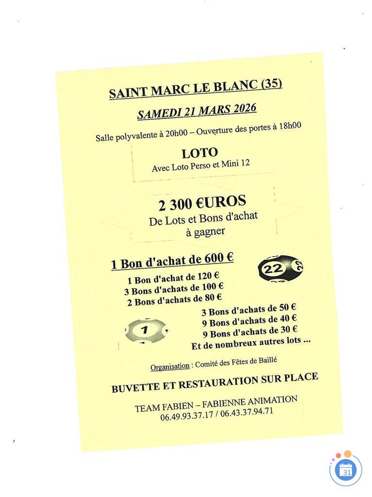 Image LOTO avec loto perso (photo 1)