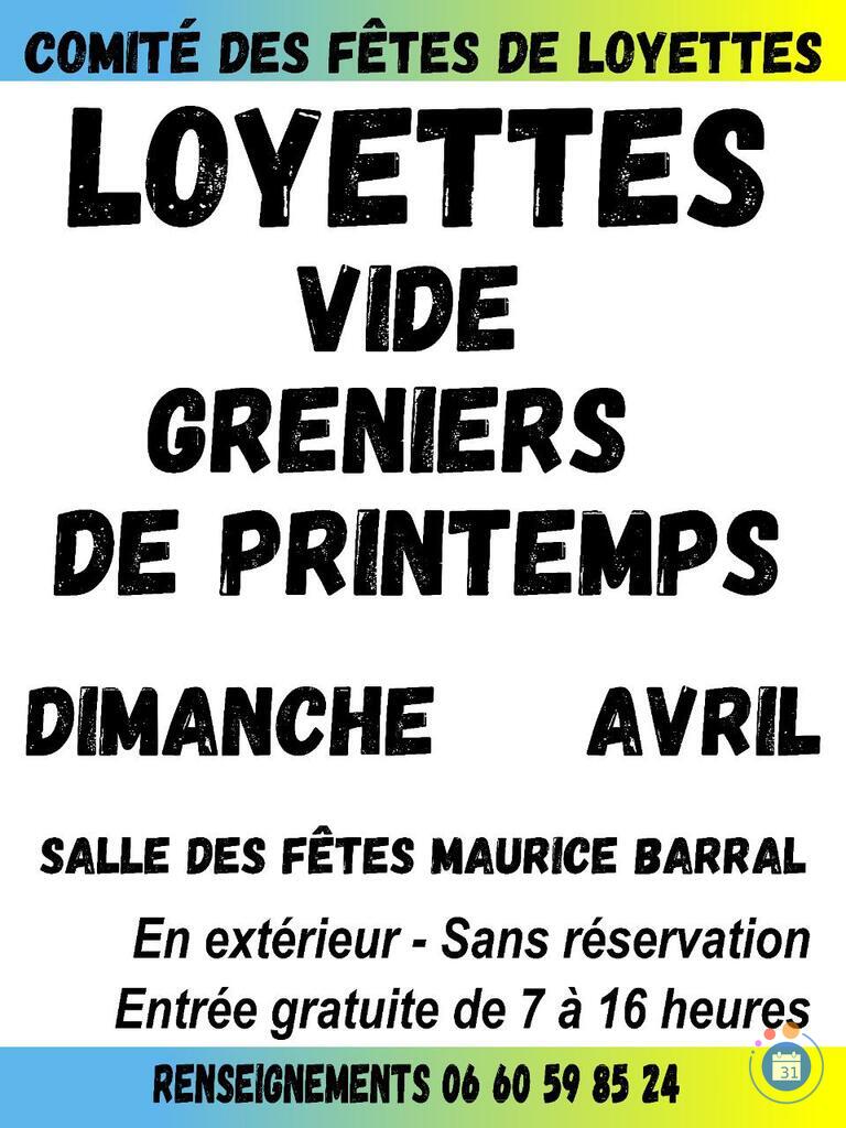 Image Dimanche 26 avril - vide grenier de printemps (photo 1)