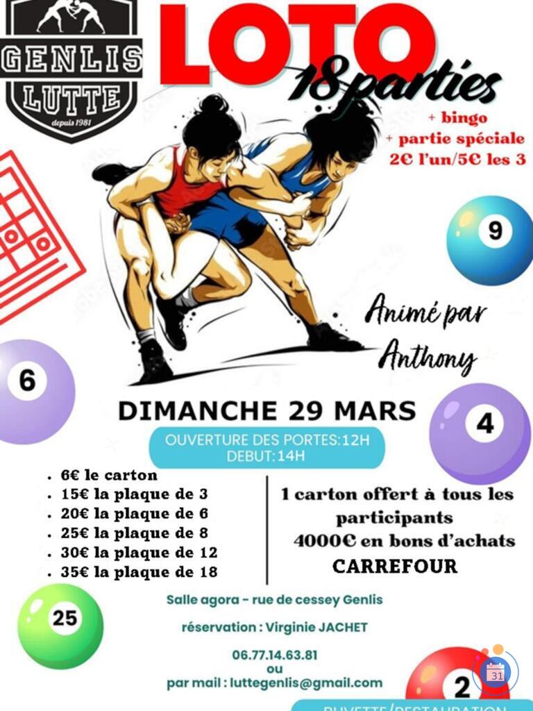 Image Loto GENLIS Lutte (photo 1)