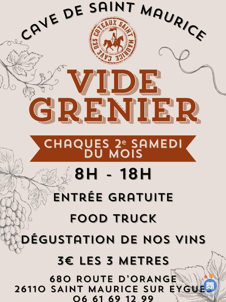 Image Vide Greniers Cave Saint Maurice (photo 1)