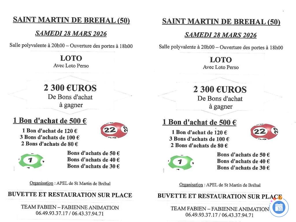 Image LOTO avec loto perso (photo 1)