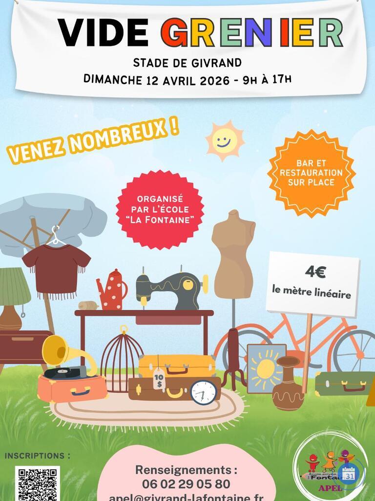 Image Vide grenier Apel Givrand (photo 1)