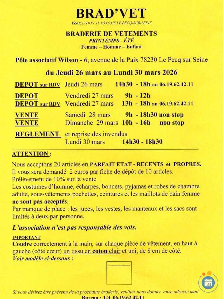 Image Braderie de vêtements - BRADVET (photo 1)