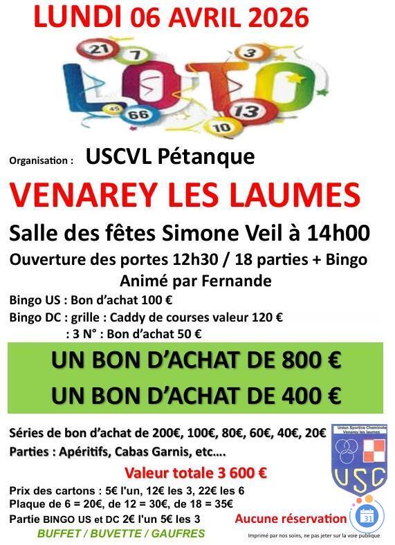 Image Loto USCVL Pétanque (photo 1)