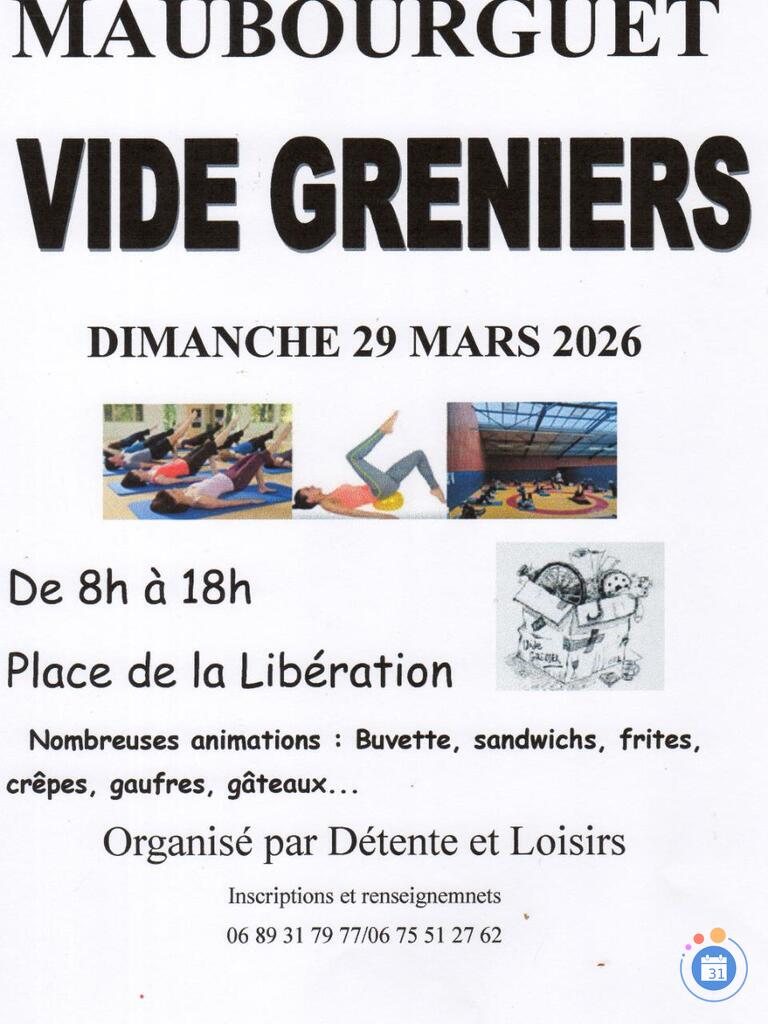 Image Vide Greniers Détente et Loisirs (photo 1)