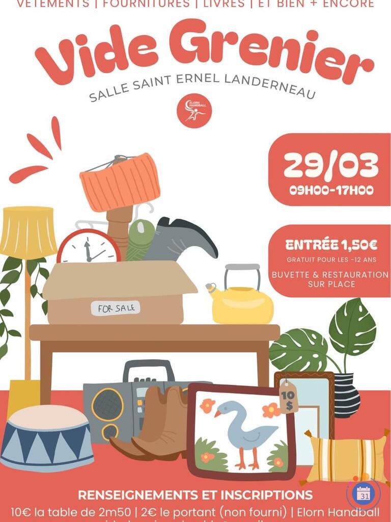 Image Vide grenier ELORN HANDBALL (photo 1)