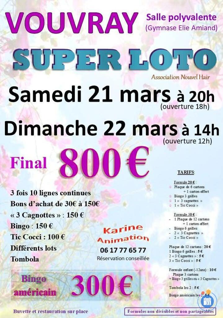 Image Loto association Nouvel Hair animé par Karine (photo 1)