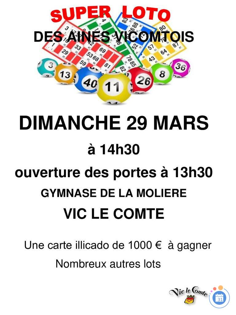 Image Super loto des Aînés Vicomtois (photo 1)