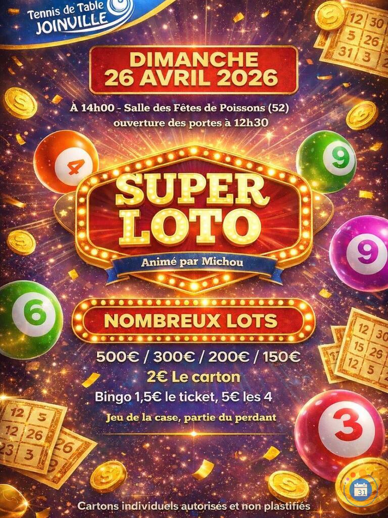 Image Loto du Tennis de Table de Joinville (photo 1)