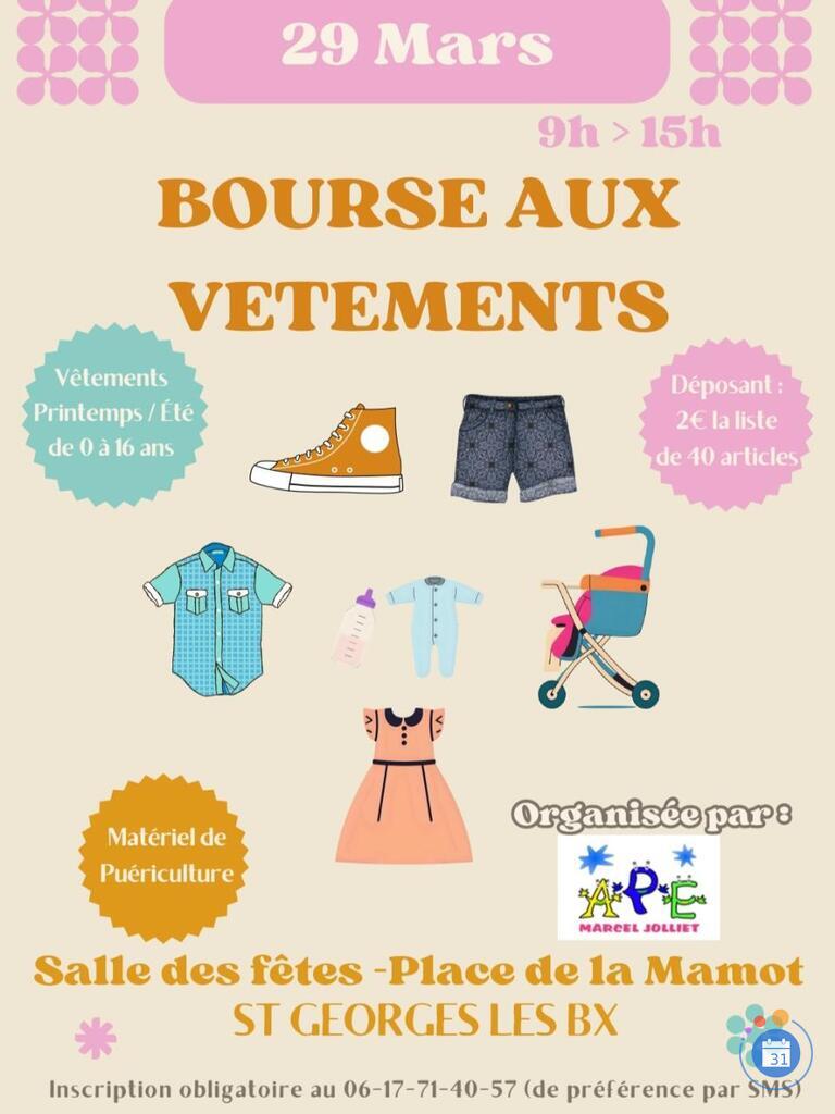 Image Bourse aux vêtements printemps-été 2026 (photo 1)