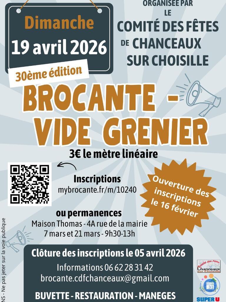 Image Brocante - Vide grenier du Comité des Fêtes (photo 1)