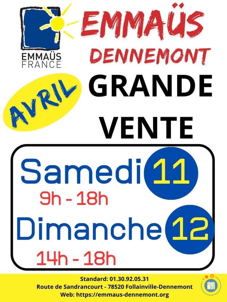 Image Grande vente printanière de la communauté Emmaüs (photo 1)