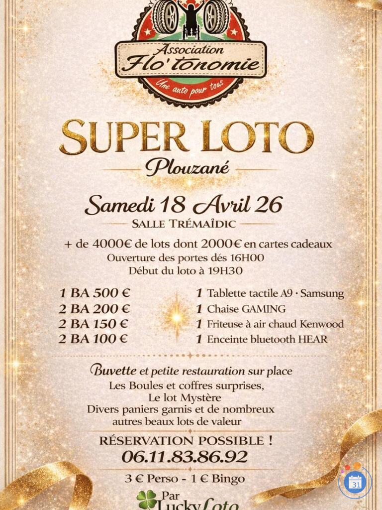 Image Super loto de Flo'tonomie par Lucky Loto (photo 1)