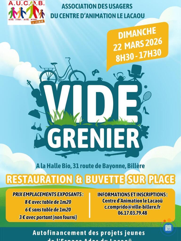 Image Vide Grenier de l'association AUCAB (photo 1)