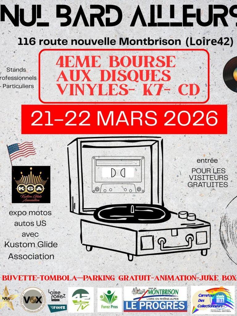 Image Bourse disques vinyles (photo 1)