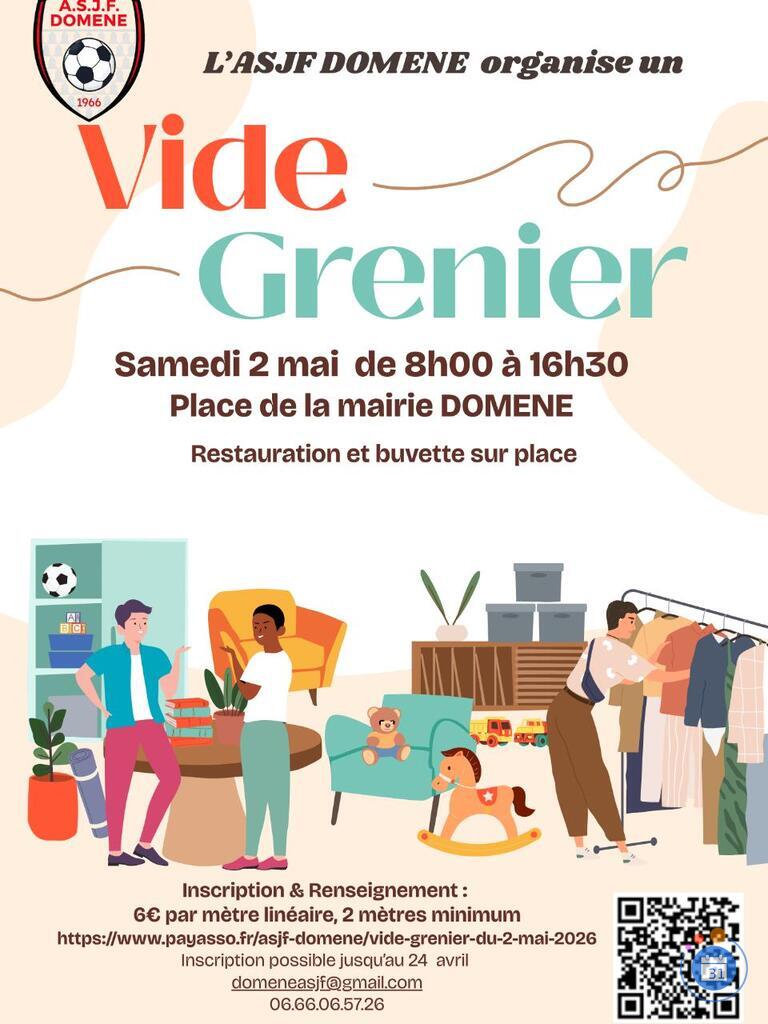 Image Vide grenier de l'asjf domene (photo 1)