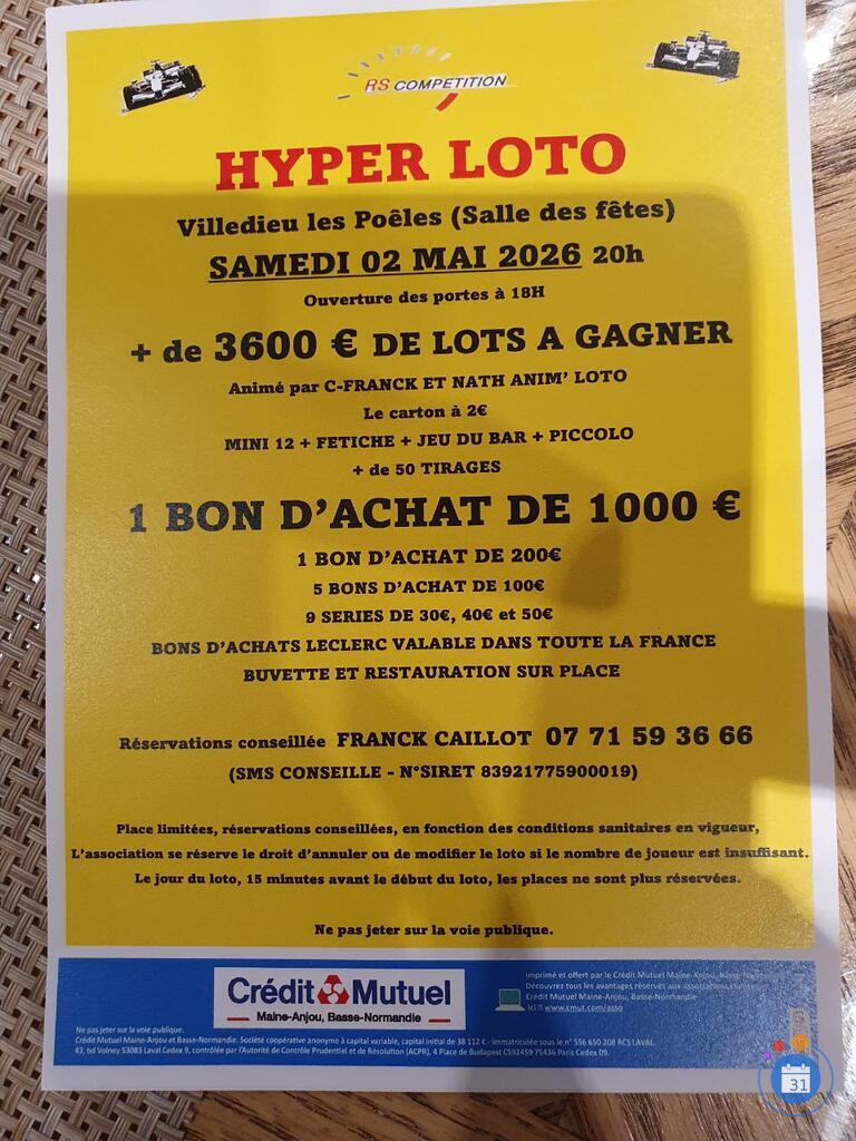 Image Hyper loto organise par rs competition (photo 1)