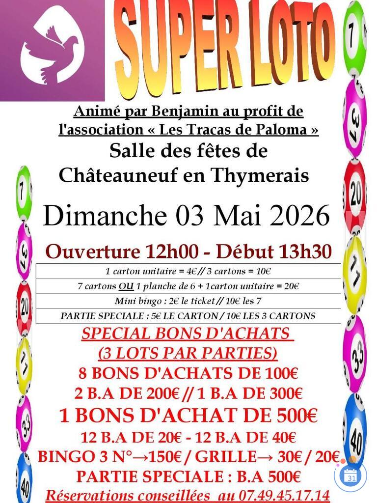 Image Super loto des roses de l'espoir (photo 1)