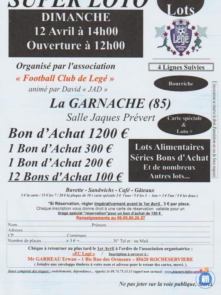 Image SUPER LOTO animé par David jad (photo 1)