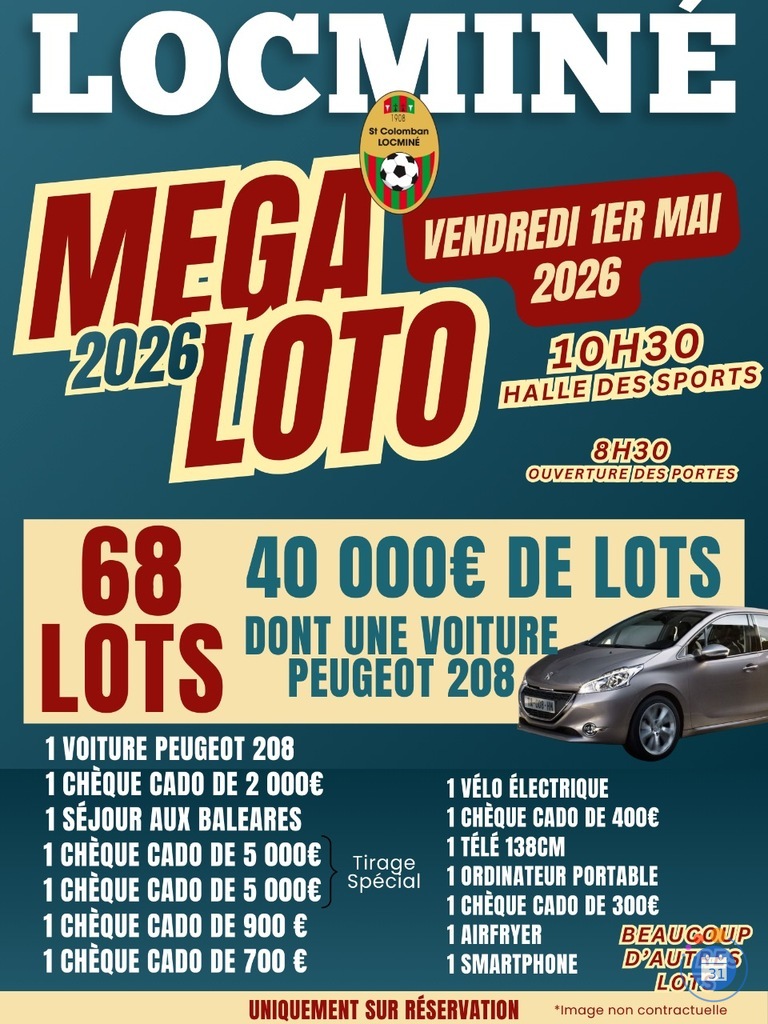Image Mega loto - saint colomban locminé (photo 1)