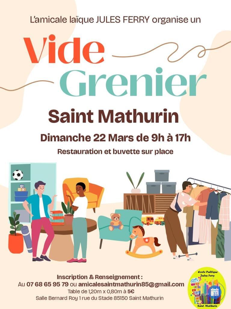 Image Vide grenier de l'amicale laïque (photo 1)