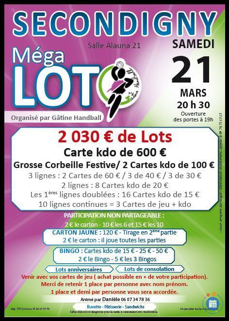 Image méga loto de Gâtine Handball (photo 1)